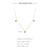 Sapphire Series Necklace For Women 925 Sterling Silver