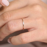 925 Sterling Silver Women's Colorful CZ Rings Anniversary Gift Jewelry