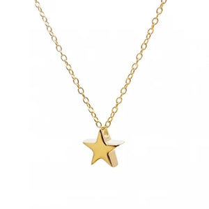 925 Sterling Silver Mini Star Necklace for Women Choker Necklace