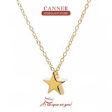 925 Sterling Silver Mini Star Necklace for Women Choker Necklace