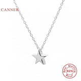 925 Sterling Silver Mini Star Necklace for Women Choker Necklace