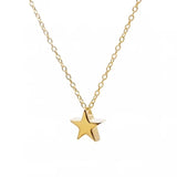 925 Sterling Silver Mini Star Necklace for Women Choker Necklace