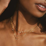 925 Silver Collarbone Necklace for Women Wedding Jewelry