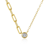 925 Silver Collarbone Necklace for Women Wedding Jewelry