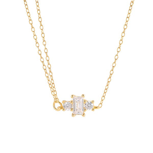 Zircon Necklace 925 Sterling Silver Jewelry Choker Bijoux Collar