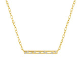 925 Silver CZ Choker Necklace Women Wedding Jewelry