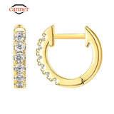 Sterling Silver Huggie Hoop Earrings for Party Engagement