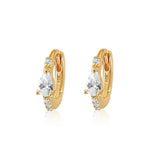 925 Silver Plated Round Earrings for Women