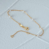 S925 Sterling Silver Pearl Chains Bracelet for Women Jewelry