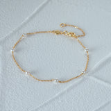 S925 Sterling Silver Pearl Chains Bracelet for Women Jewelry