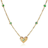 Sterling Silver Zircon Clavicle Chain Necklace for Women