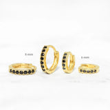 Micro-Set Zircon 925 Silver Earrings for Women