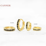 Micro-Set Zircon 925 Silver Earrings for Women