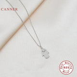 Hand Of Evil 925 Silver Necklace Choker Chain Pendant 18K Bijoux Collar