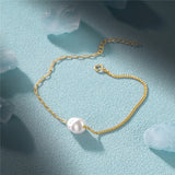 Irregular Pearl Bracelet S925 Sterling Silver Personality Women Gift