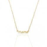 Triangular Crystal Necklace Silver 925 Jewelry
