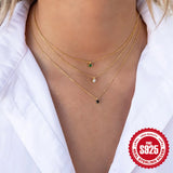 Women's Silver 925 Necklace for Wedding Anniversary