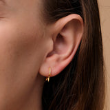 Zircon Love 925 Sterling Silver Earrings