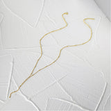 Y Shaped Ball Necklace 925 Sterling Silver Long Chain Wedding Jewelry