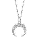 925 Silver Necklace For Women 18K Diamond Pendant