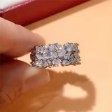 CAOSHI CZ Rings Delicate Lady Jewelry