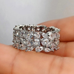 CAOSHI CZ Rings Delicate Lady Jewelry