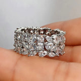 CAOSHI CZ Rings Delicate Lady Jewelry