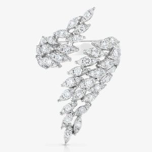CAOSHI Wings Open Ring with Crystal Stone Delicate Jewelry