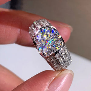 CAOSHI Brilliant Crystal Wedding Ring Women Engagement Accessories Jewelry