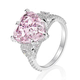 CAOSHI Women Heart Ring Wedding Finger-ring Personality Gift