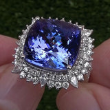 CAOSHI CZ Crystal Finger Rings for Women Elegant Party Jewelry