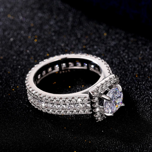 CAOSHI Zirconia Finger Ring Female Engagement Jewelry for Party