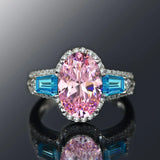 CAOSHI Lady Wedding Ring with Zirconia Women Proposal Jewelry