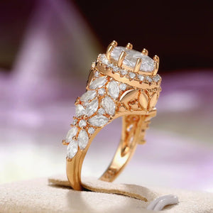 CAOSHI Graceful Lady Engagement Ring Zirconia Wedding Bands