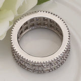 CAOSHI Wedding Party Rings Zirconia Jewelry Elegant Gift