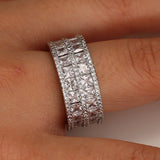 CAOSHI Wedding Party Rings Zirconia Jewelry Elegant Gift