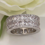 CAOSHI Wedding Party Rings Zirconia Jewelry Elegant Gift