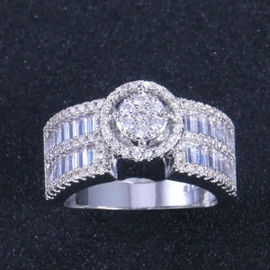 CAOSHI Wedding Ring with CZ - Romantic Proposal Jewelry
