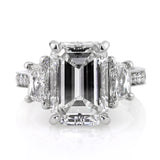 CAOSHI Crystal Wedding Bands for Women Modern Bridal Accessories