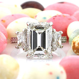 CAOSHI Crystal Wedding Bands for Women Modern Bridal Accessories