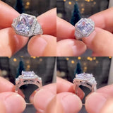 CAOSHI Zirconia Party Accessories Wedding Bands Jewelry Gift