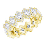 CAOSHI Stylish Proposal Rings CZ Wedding Accessories Bridal Jewelry