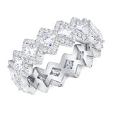 CAOSHI Stylish Proposal Rings CZ Wedding Accessories Bridal Jewelry