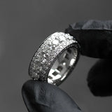 CAOSHI Zirconia Finger Ring Wedding Ceremony Jewelry for Women
