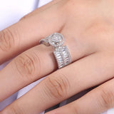 Micro Paved Zirconia Wedding Jewelry for Women