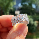 Geometric Zirconia Rings for Women