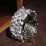 Geometric Zirconia Rings for Women