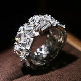 Geometric Zirconia Rings for Women