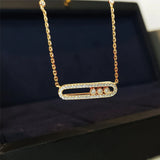 Zircon Stainless Steel Bracelet/Necklace for Women