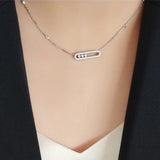 Zircon Stainless Steel Bracelet/Necklace for Women